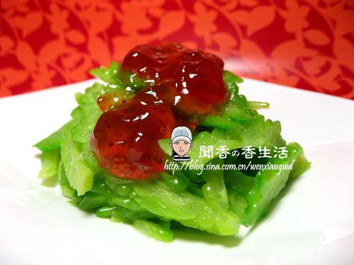 草莓凉瓜的做法(草莓酱凉拌苦瓜)